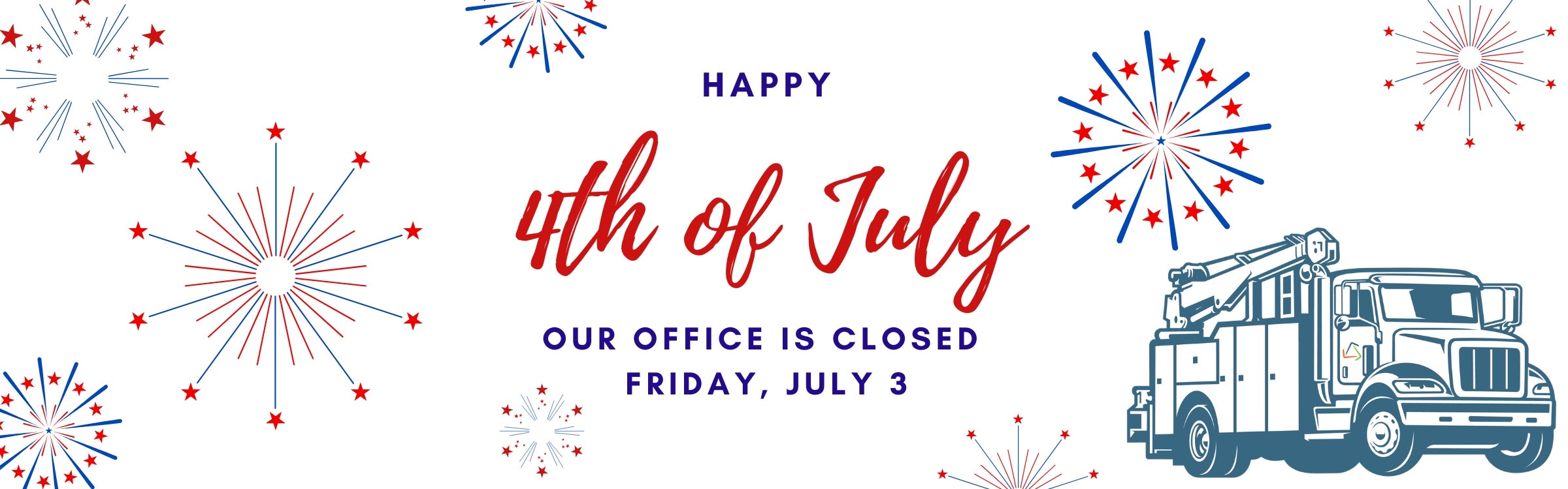 Happy Independence Day! Central's office is closed on Friday, July 3.