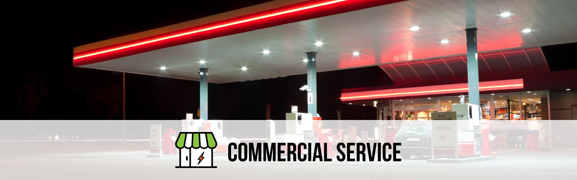 commercial service header