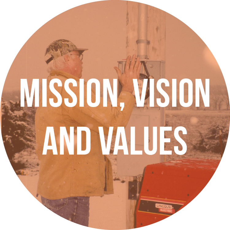 Mission, Vision and Values