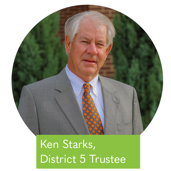 District 5 Trustee, Ken Starks