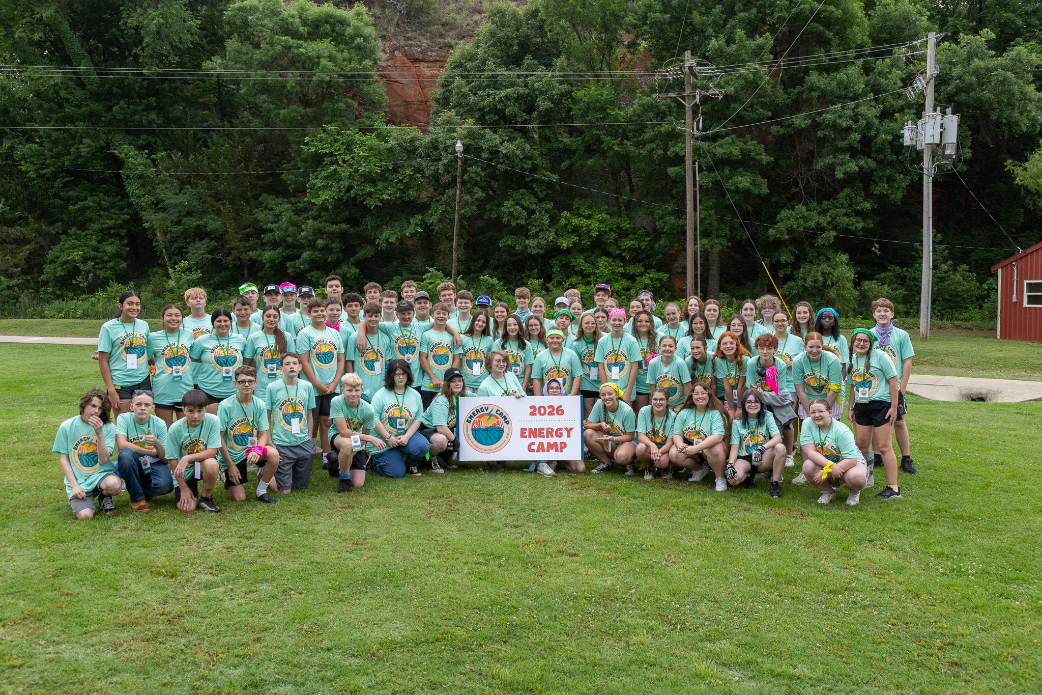 Youth Power Energy Camp participants