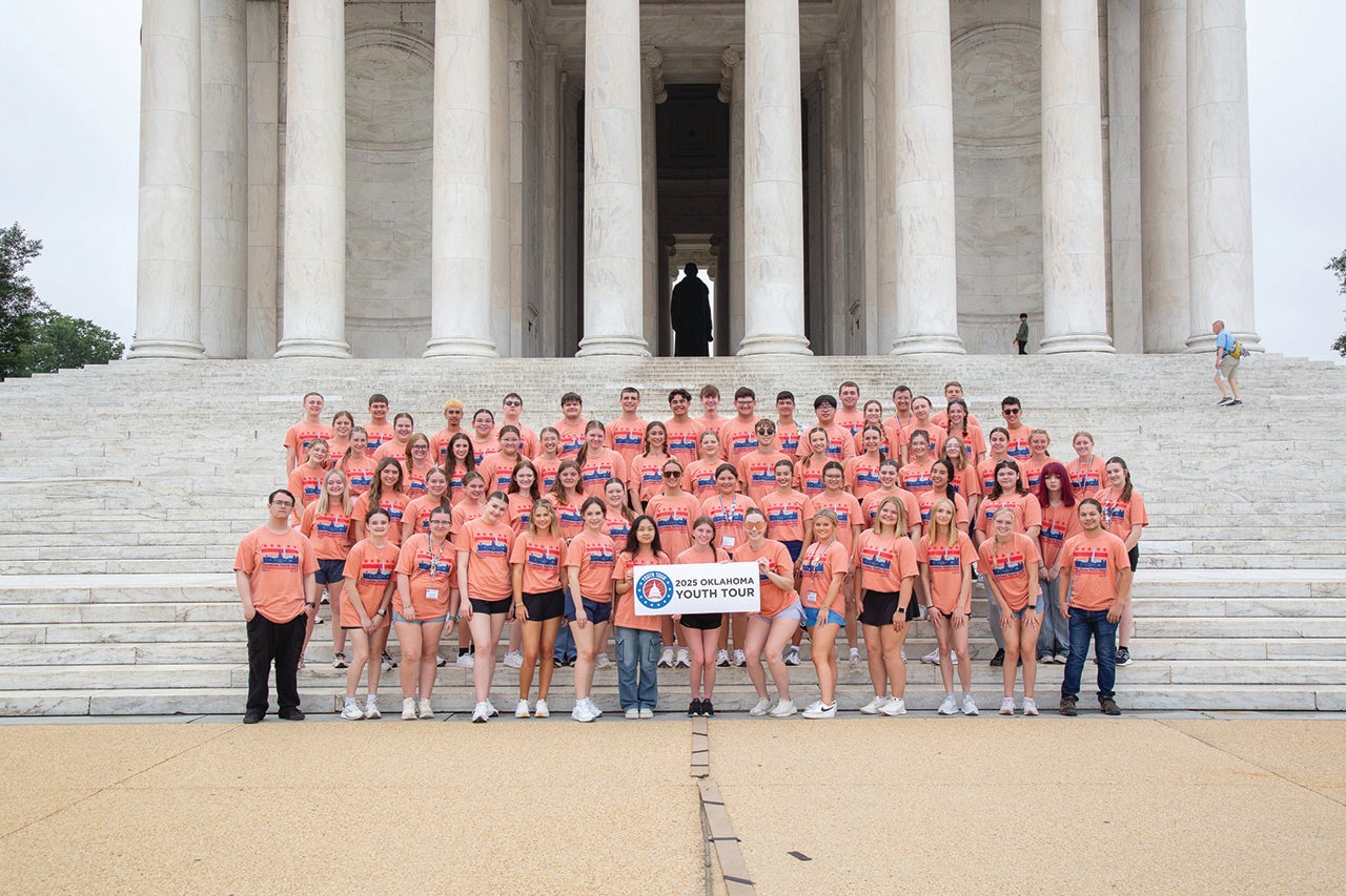 Youth Tour 2025 participants 