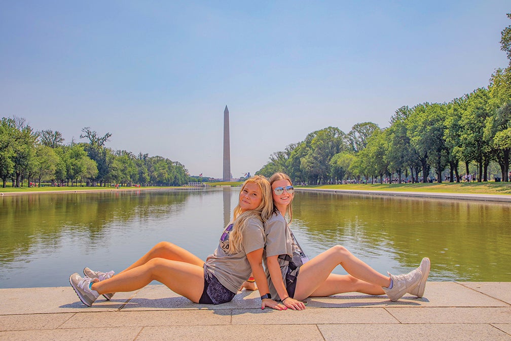 2024 Youth Tour Winners pose in Washington, D.C.